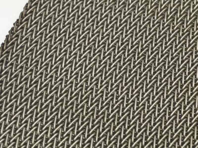 Tapis Métallique à Chevrons